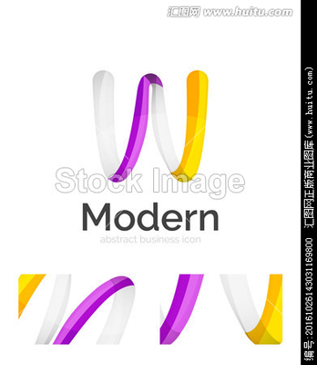 3D漩渦色帶LOGO模板與名片企業(yè)形象設(shè)計(jì) 流動(dòng)之美中的品牌敘述